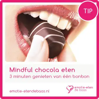 mindfull chocolade eten 403x403px